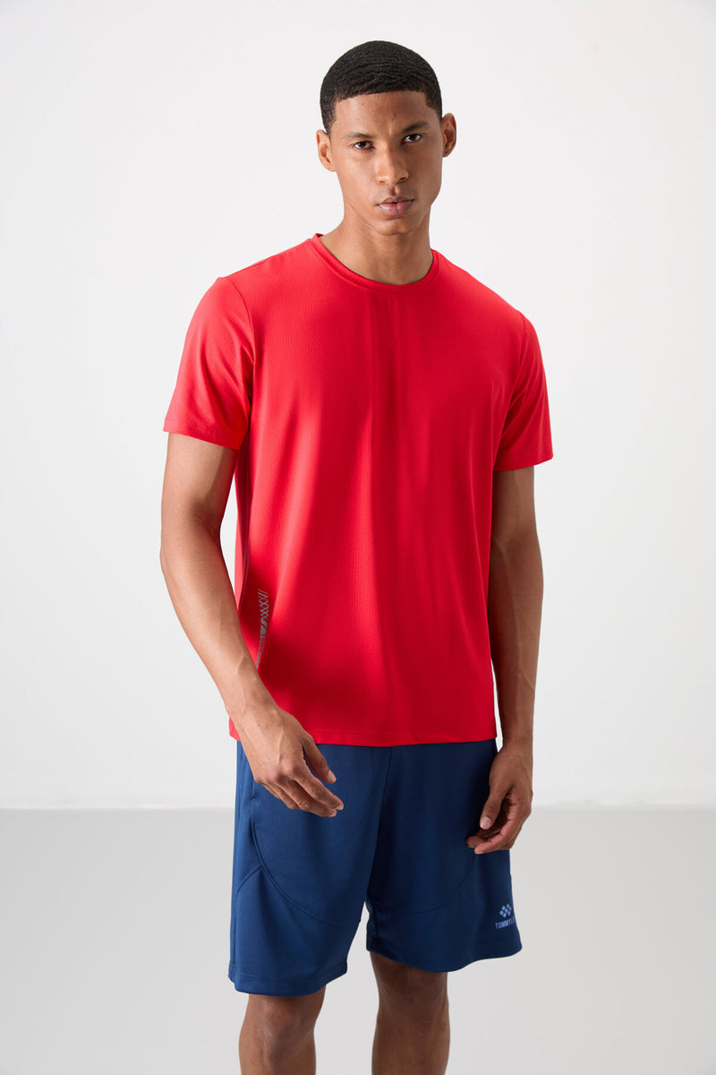 T-shirt de performance pour homme en polyester respirant