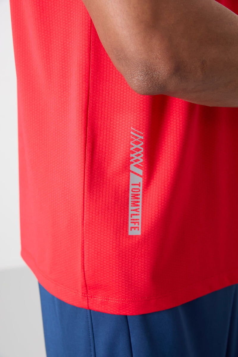 T-shirt de performance pour homme en polyester respirant