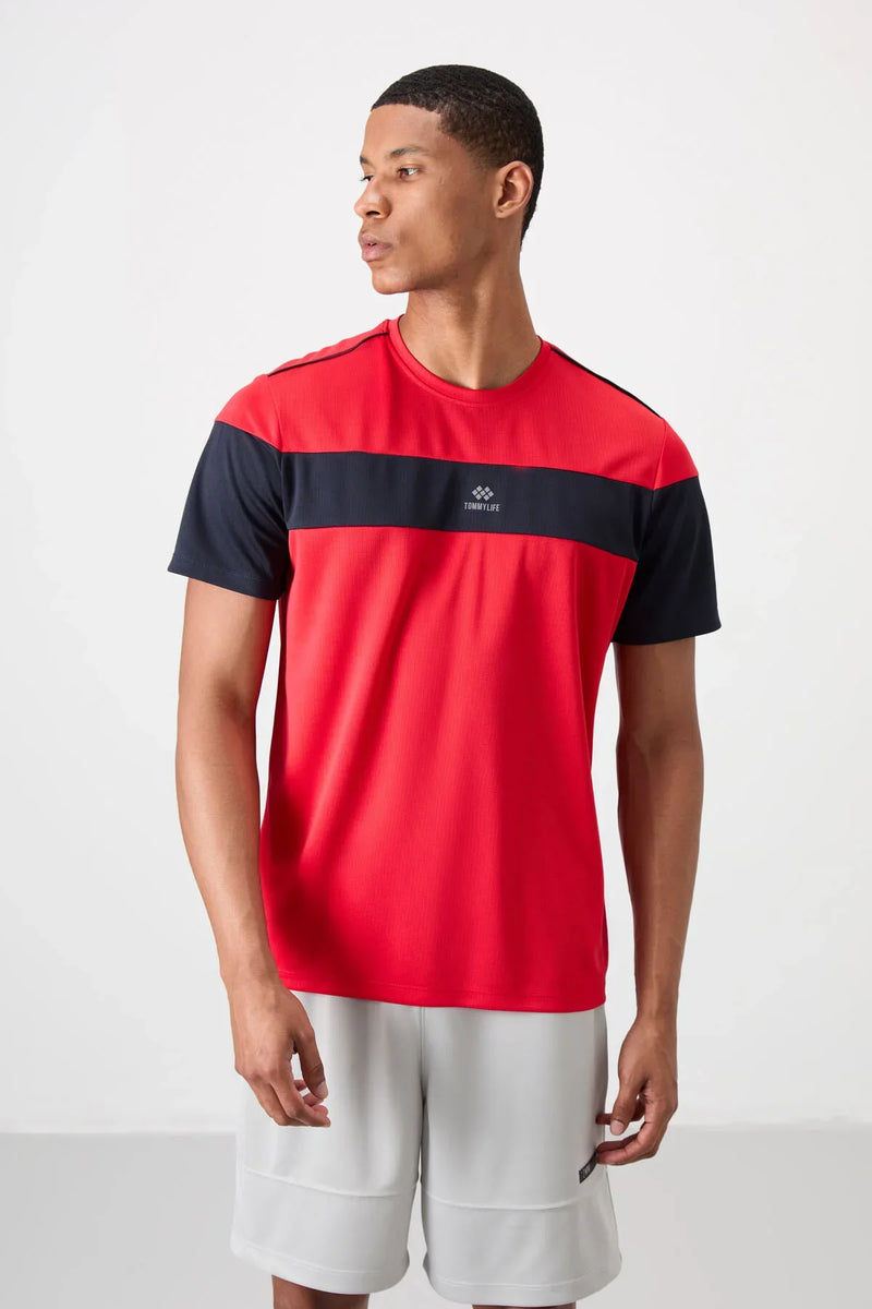 T-shirt homme performance respirant en polyester stretch - 88396