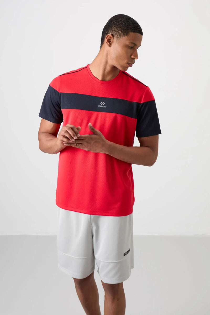 T-shirt homme performance respirant en polyester stretch - 88396