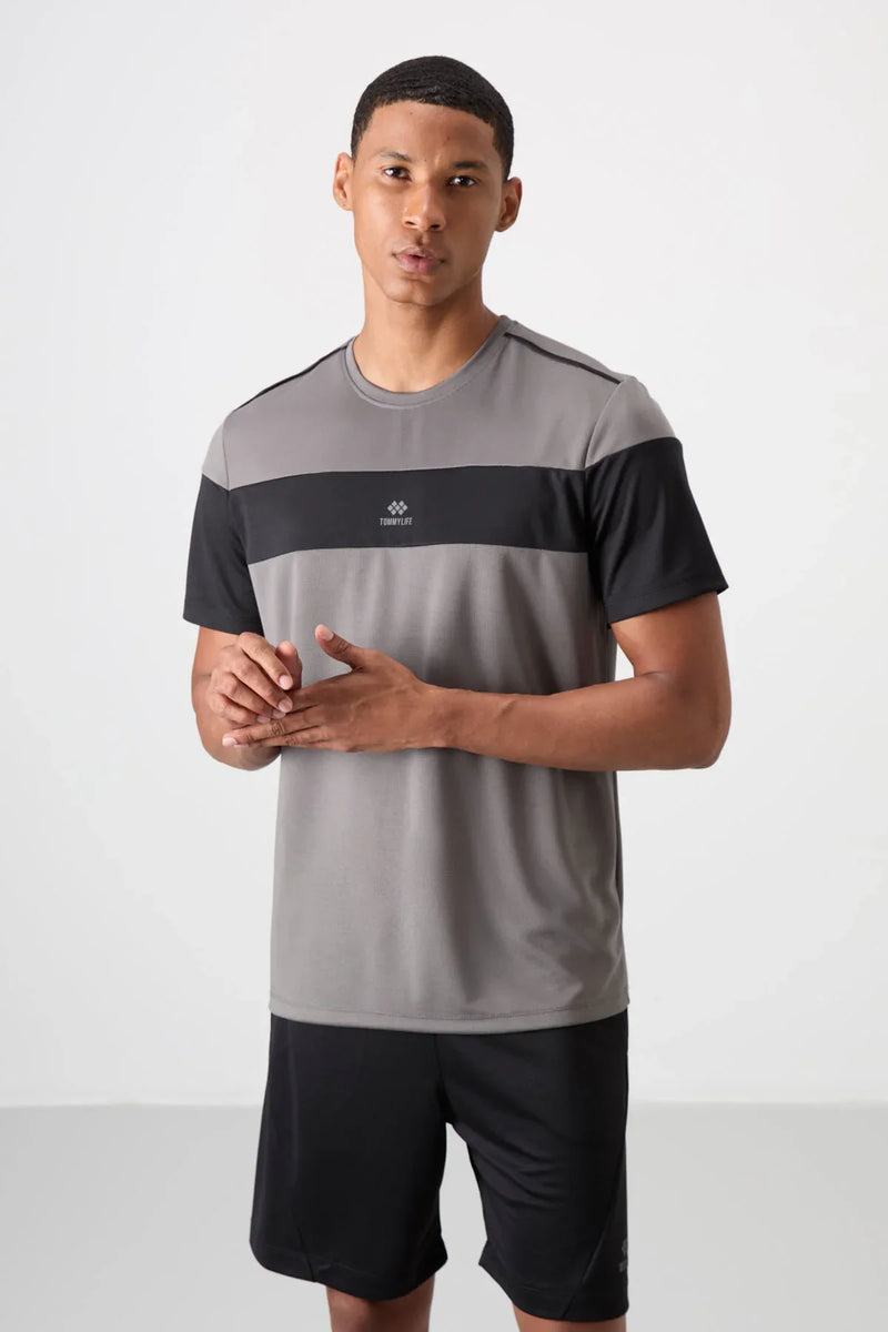 T-shirt homme performance respirant en polyester stretch - 88396
