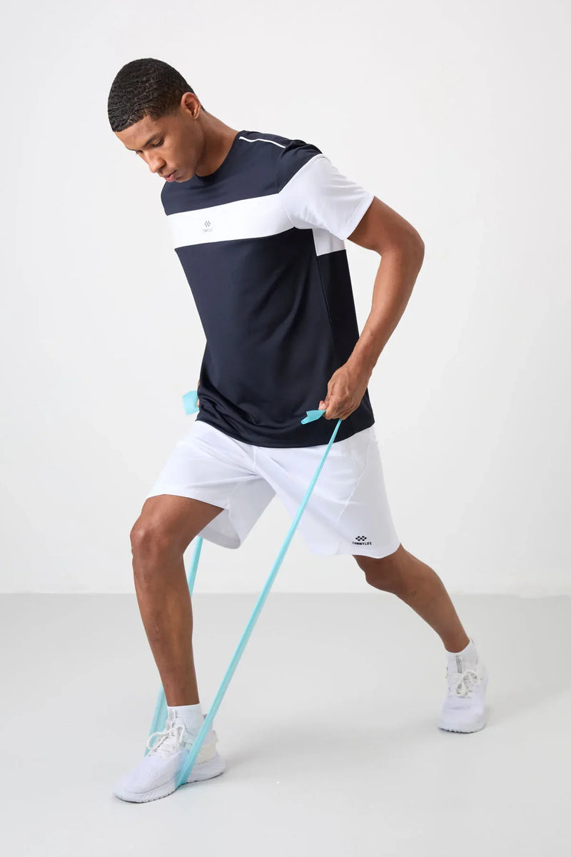 T-shirt homme performance respirant en polyester stretch - 88396