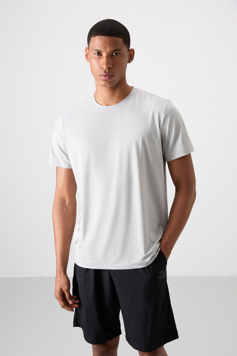 T-shirt de performance pour homme en polyester respirant