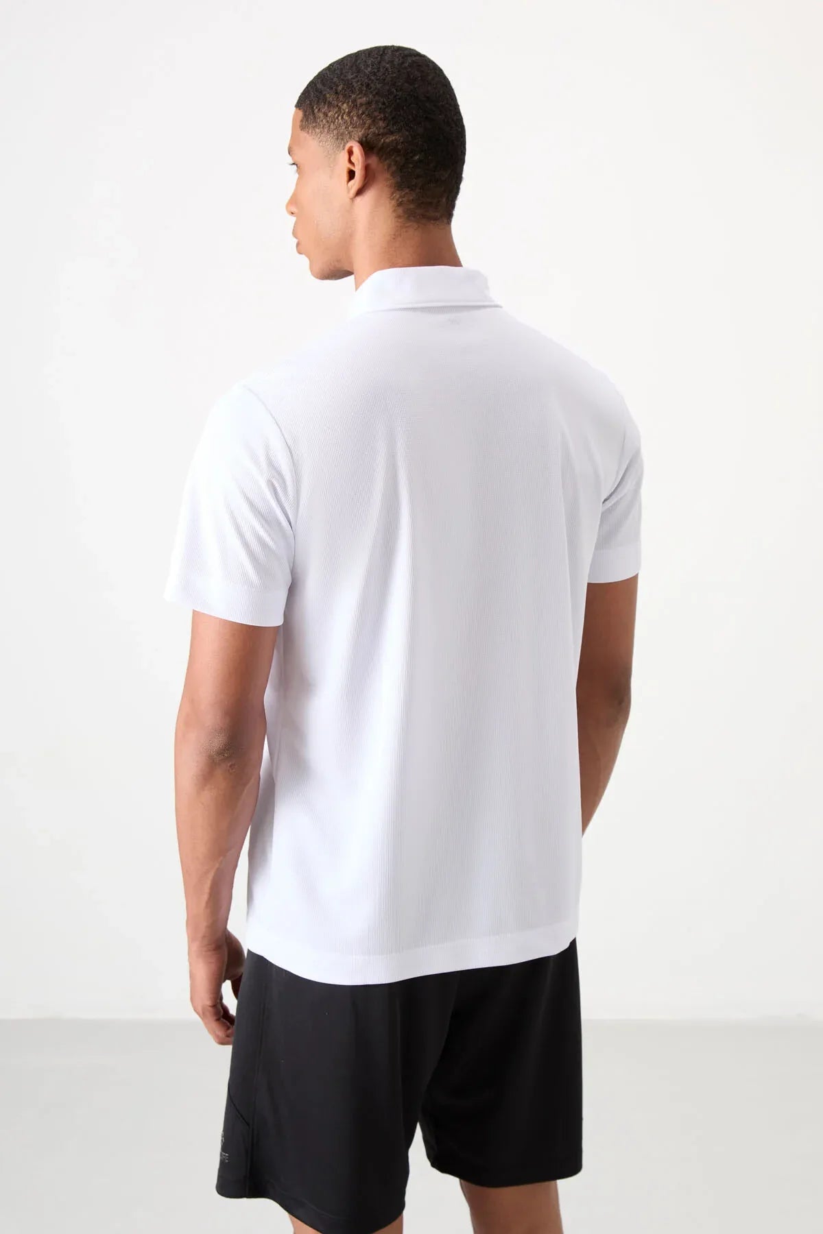 Polo homme performance respirant en polyester stretch - 88392 - Justyol