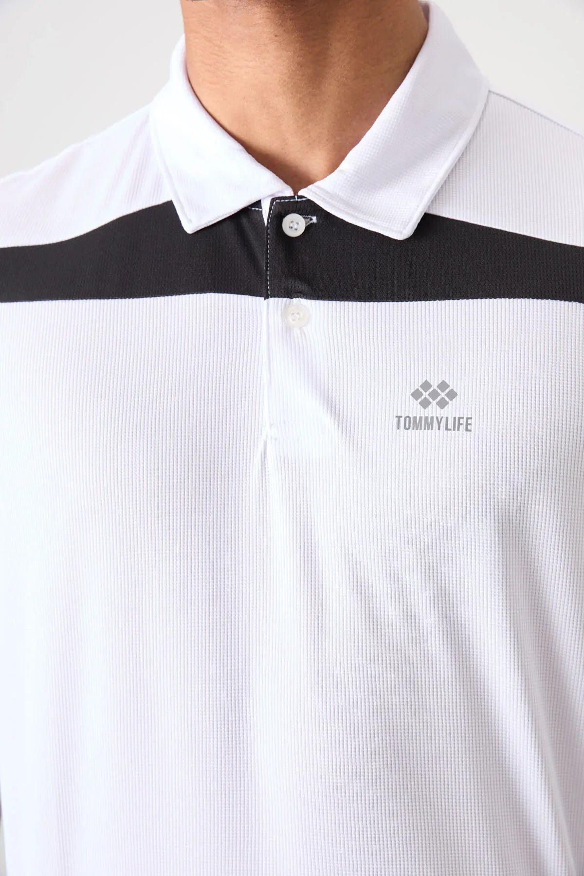 Polo homme performance respirant en polyester stretch - 88392 - Justyol