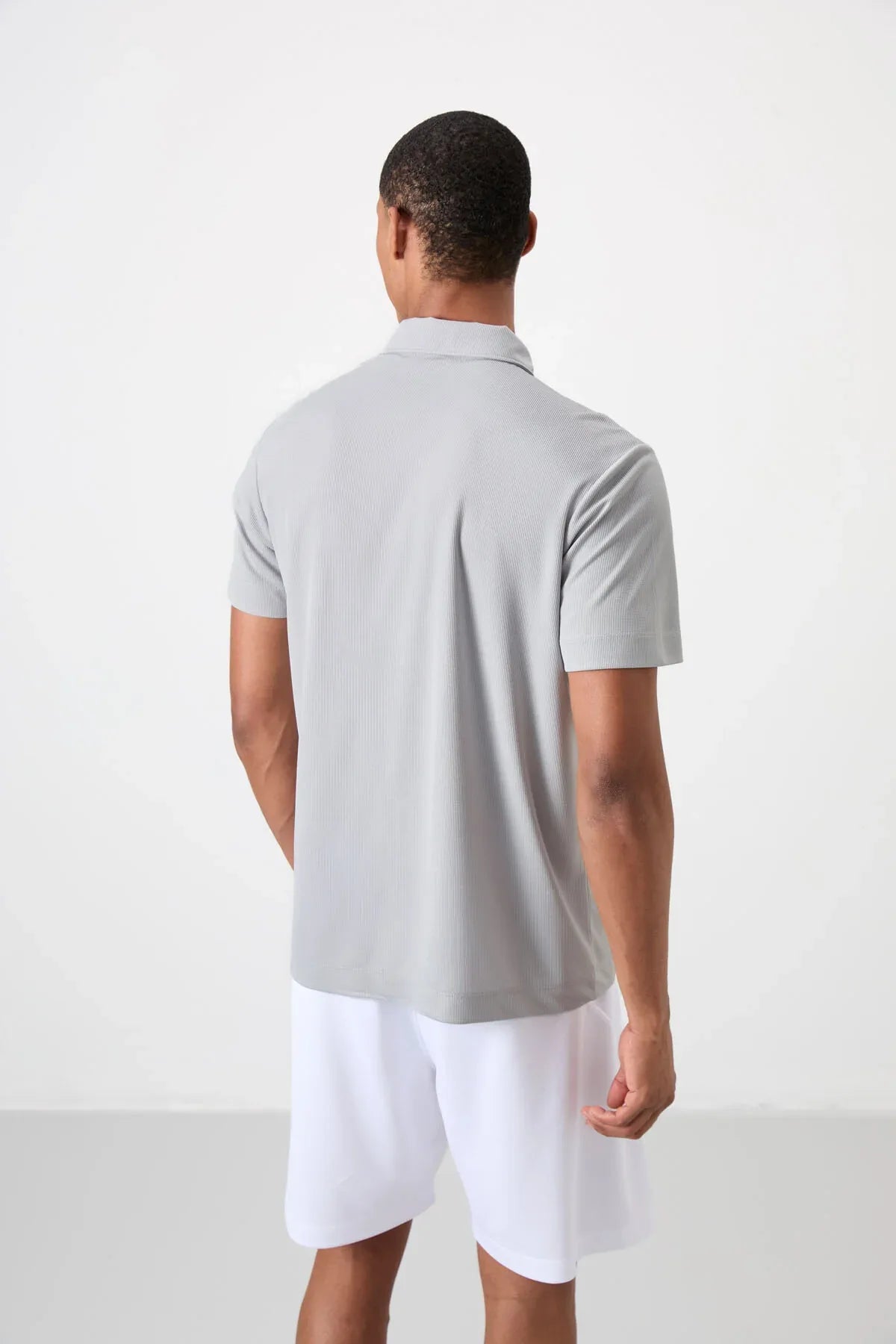 Polo homme performance respirant en polyester stretch - 88392 - Justyol