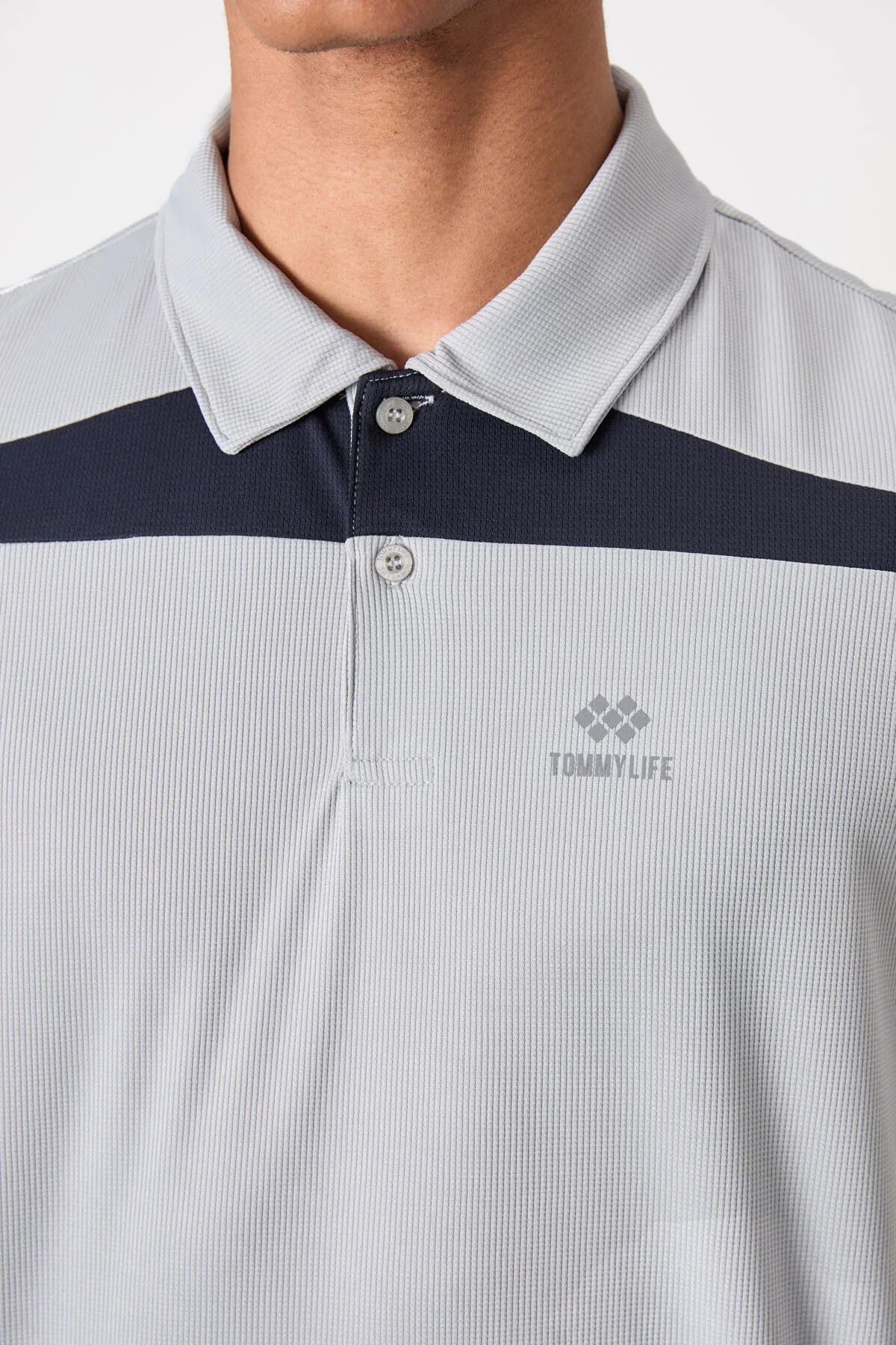 Polo homme performance respirant en polyester stretch - 88392 - Justyol