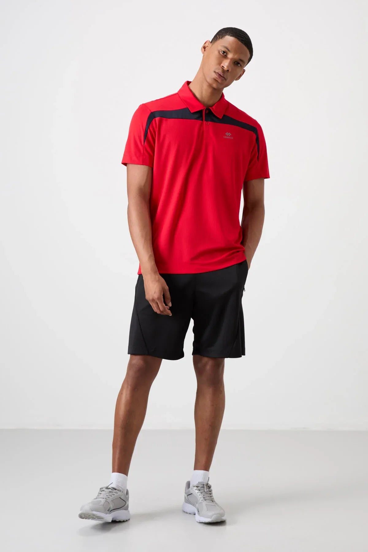 Polo homme performance respirant en polyester stretch - 88392 - Justyol