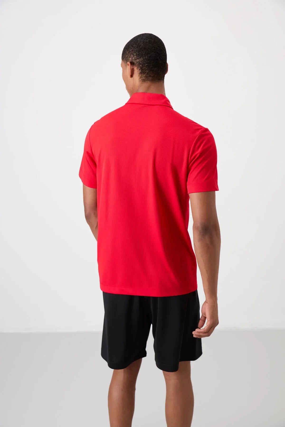 Polo homme performance respirant en polyester stretch - 88392 - Justyol