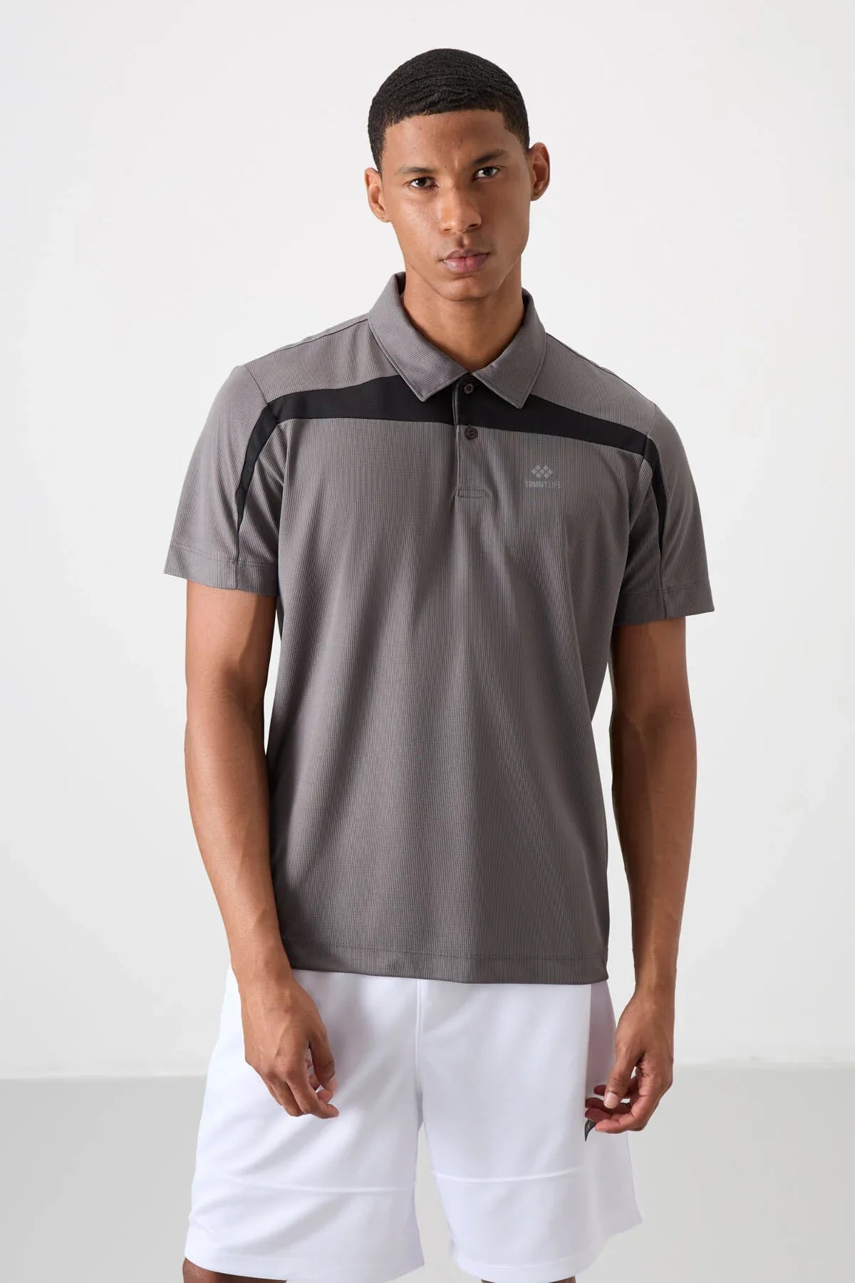 Polo homme performance respirant en polyester stretch - 88392 - Justyol