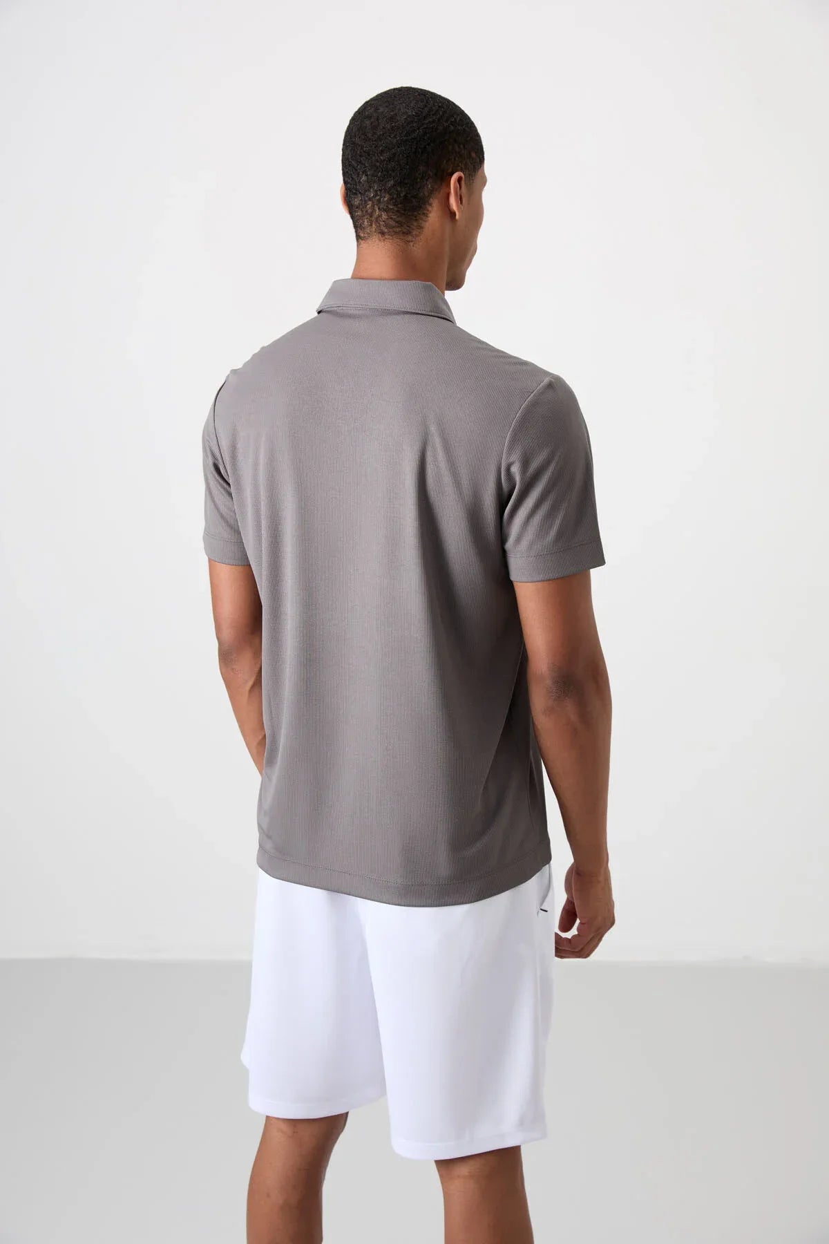 Polo homme performance respirant en polyester stretch - 88392 - Justyol