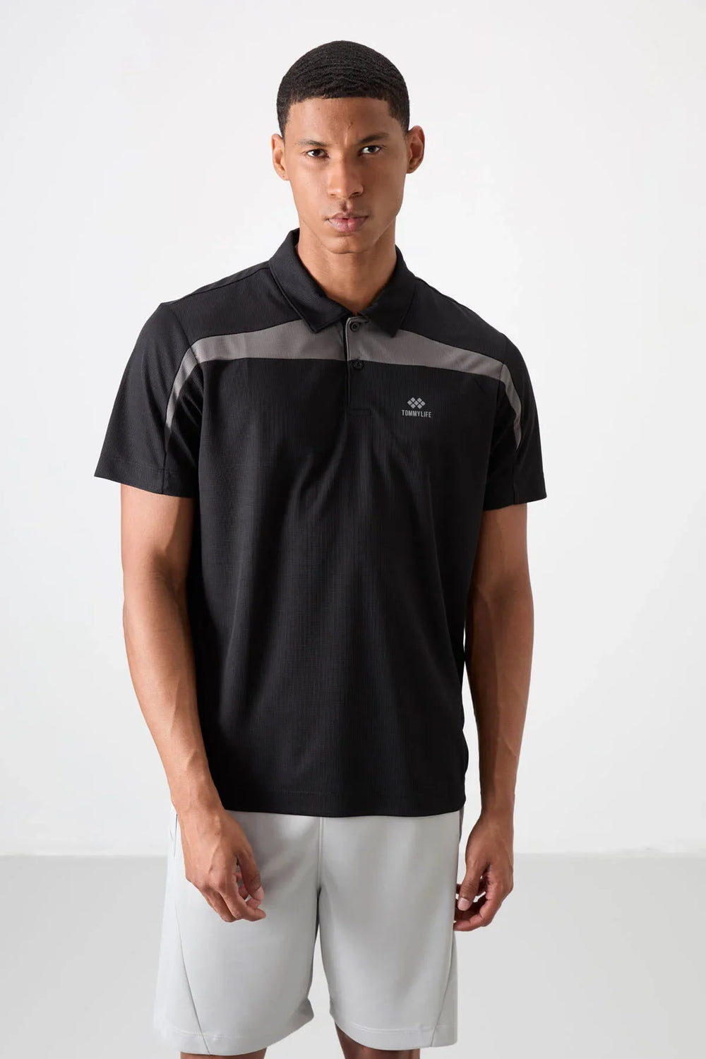 Polo homme performance respirant en polyester stretch - 88392