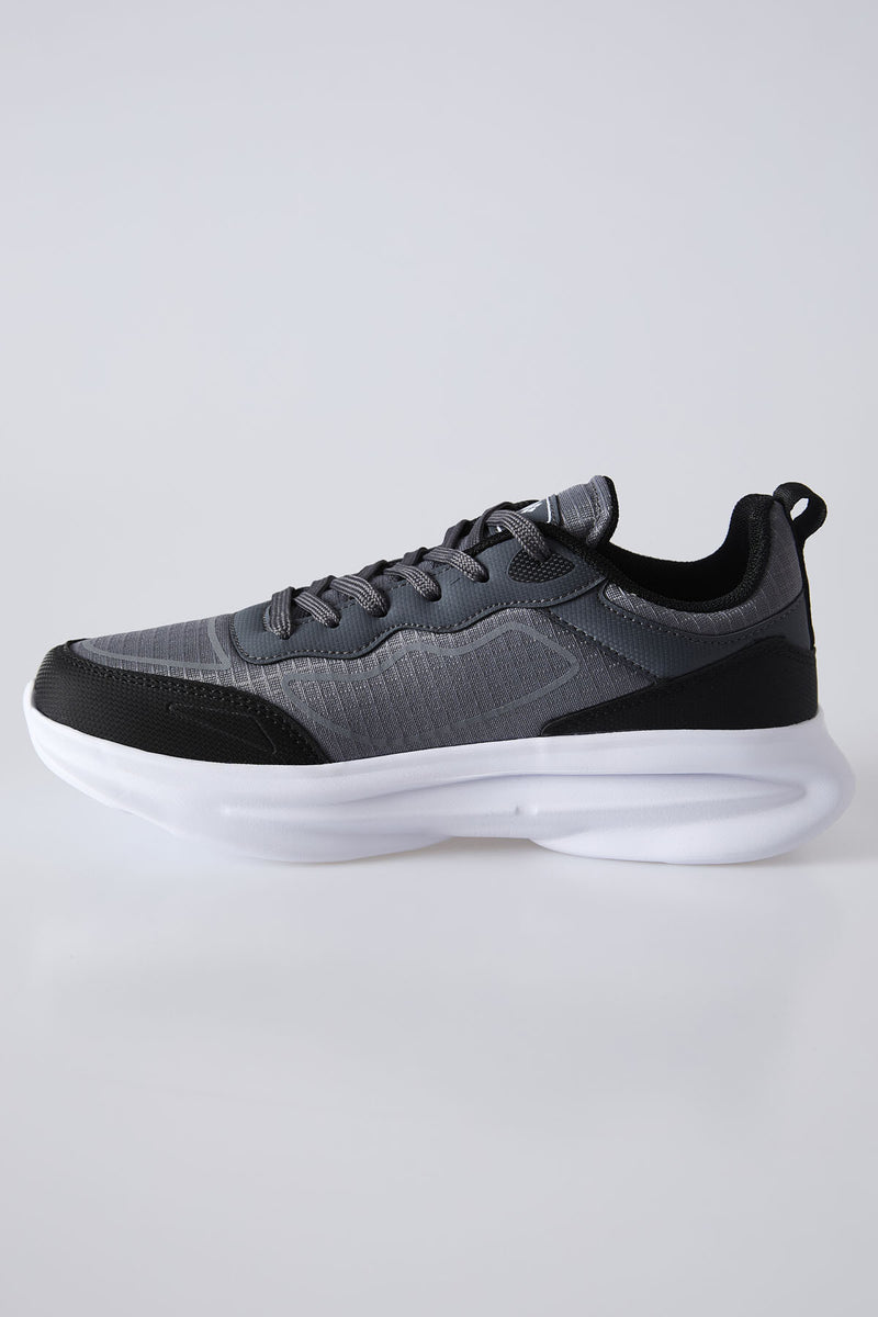 Baskets Sportives à Lacets pour Homme - Semelle Épaisse, Détails en Mesh