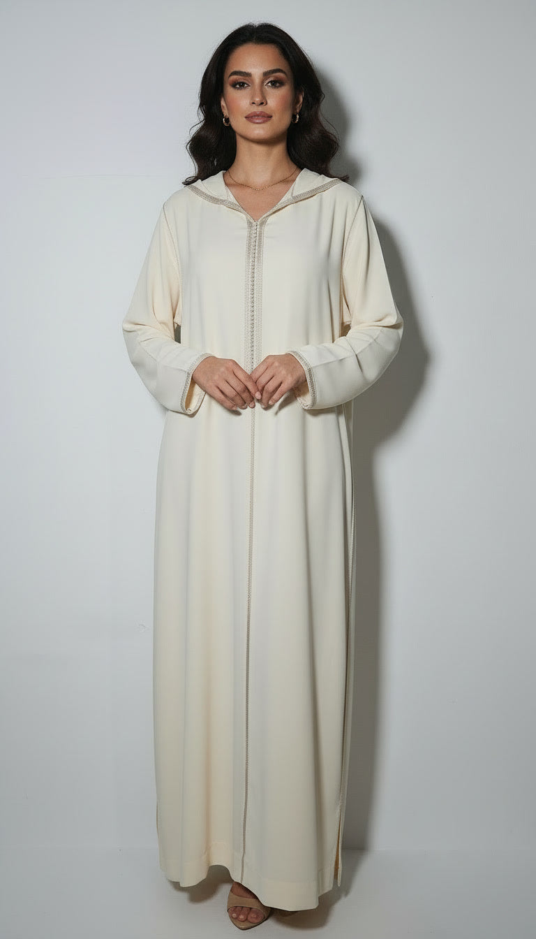 Djellaba Crêpe de Soie – Brchman Blyed