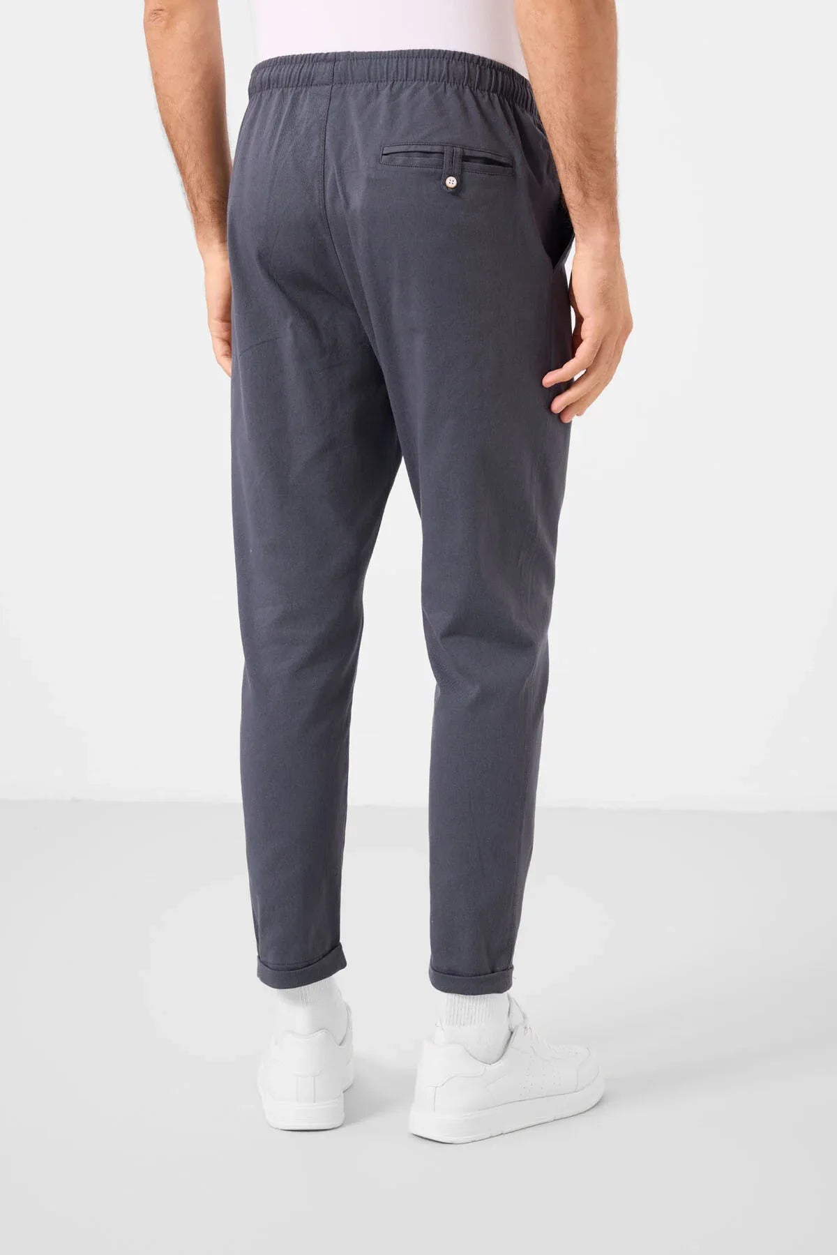 pantalon chino homme léger extensible coupe standard- 82178 - Justyol