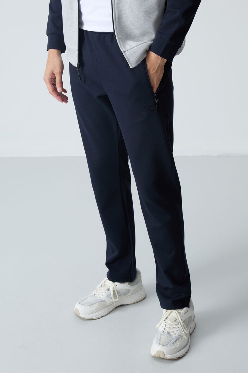 Ensemble de Survêtement Homme à Col Montant et Fermeture Zippée – Coupe Confort pour Sport et Quotidien
