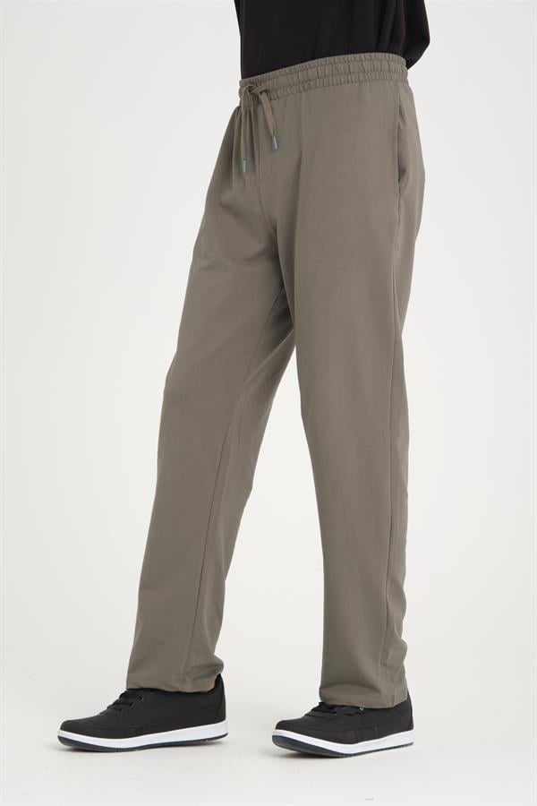 Pantalon jogger homme baggy en maille deux fils