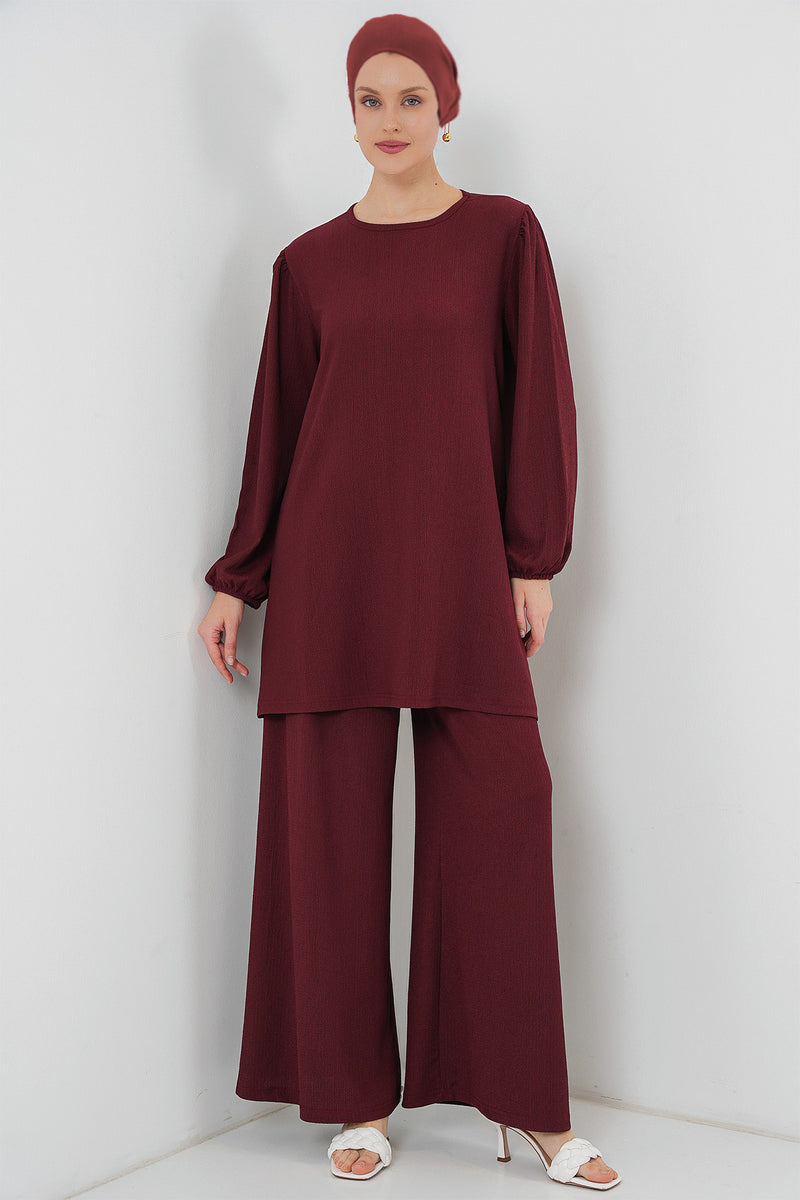 Ensemble Femme Tunique & Pantalon Large – Coupe Modeste