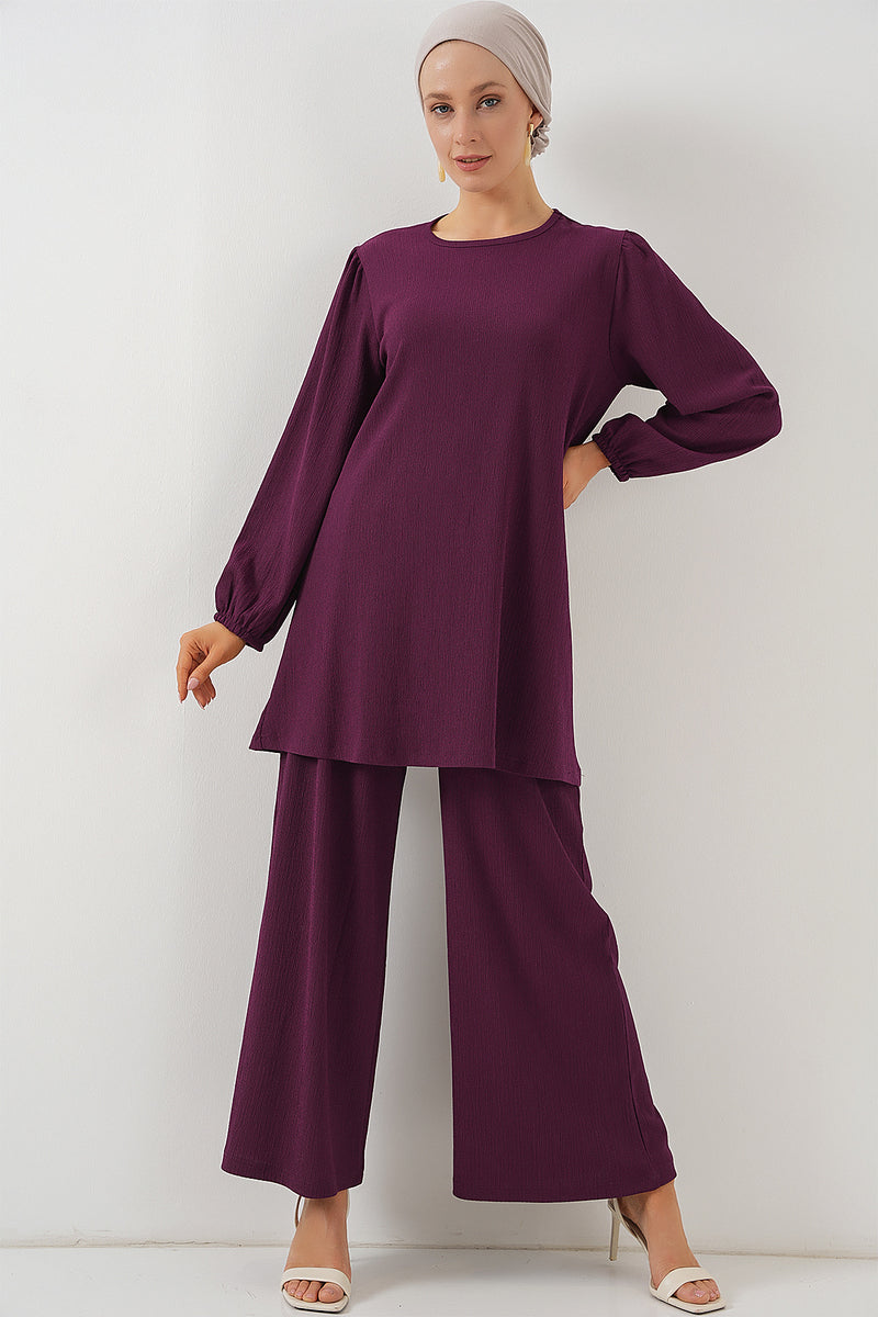 Ensemble Femme Tunique & Pantalon Large – Coupe Modeste