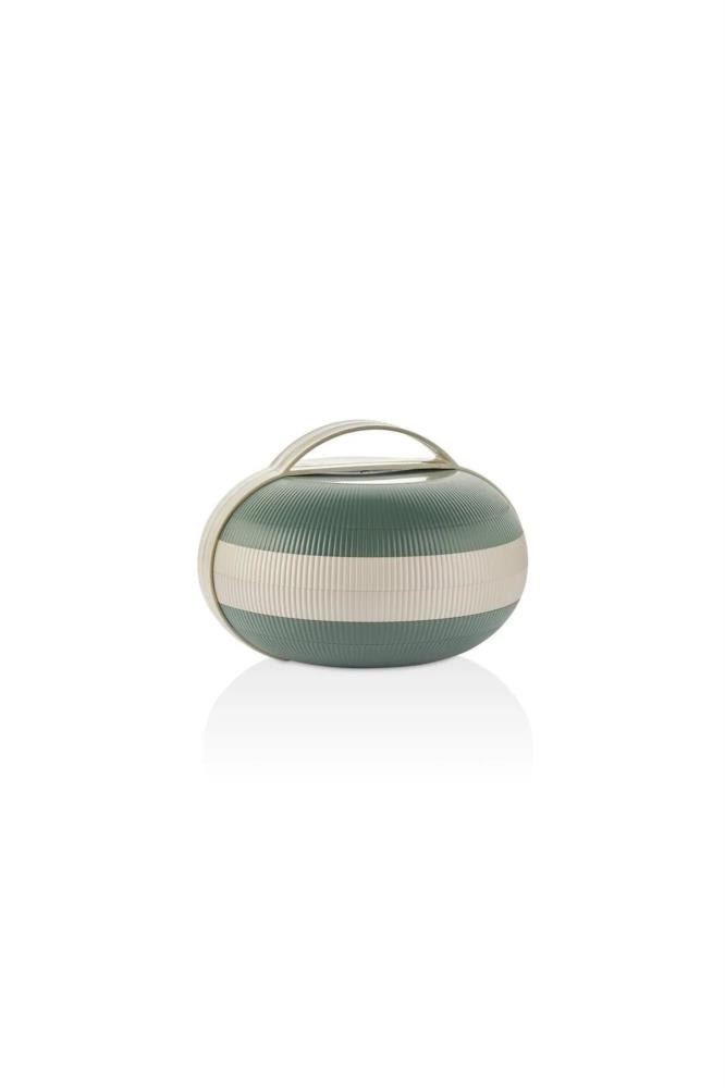 Set de pique-nique rond multifonction portable pour 4 personnes – Design compact et transportable