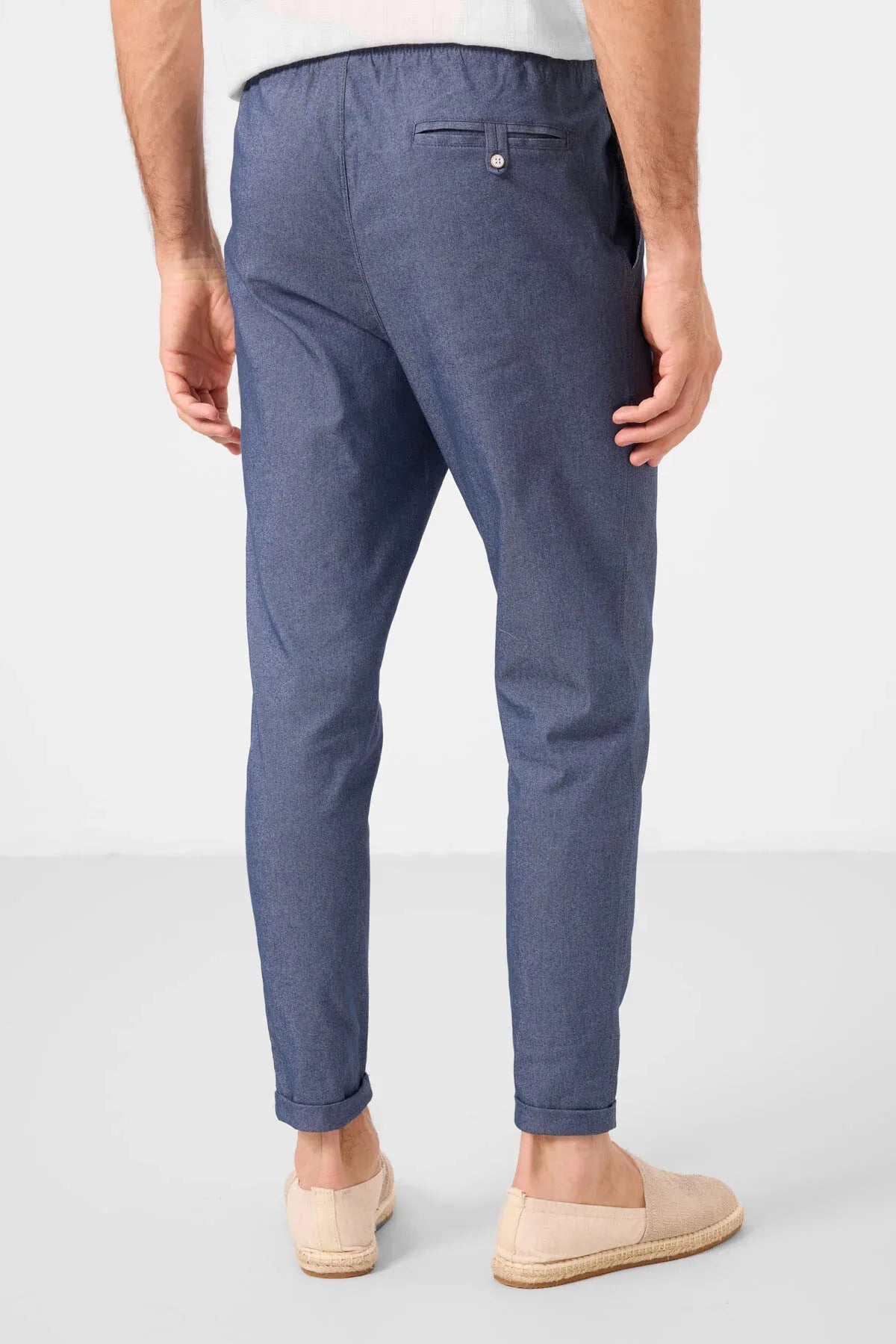 pantalon chino homme léger extensible coupe standard- 82178 - Justyol