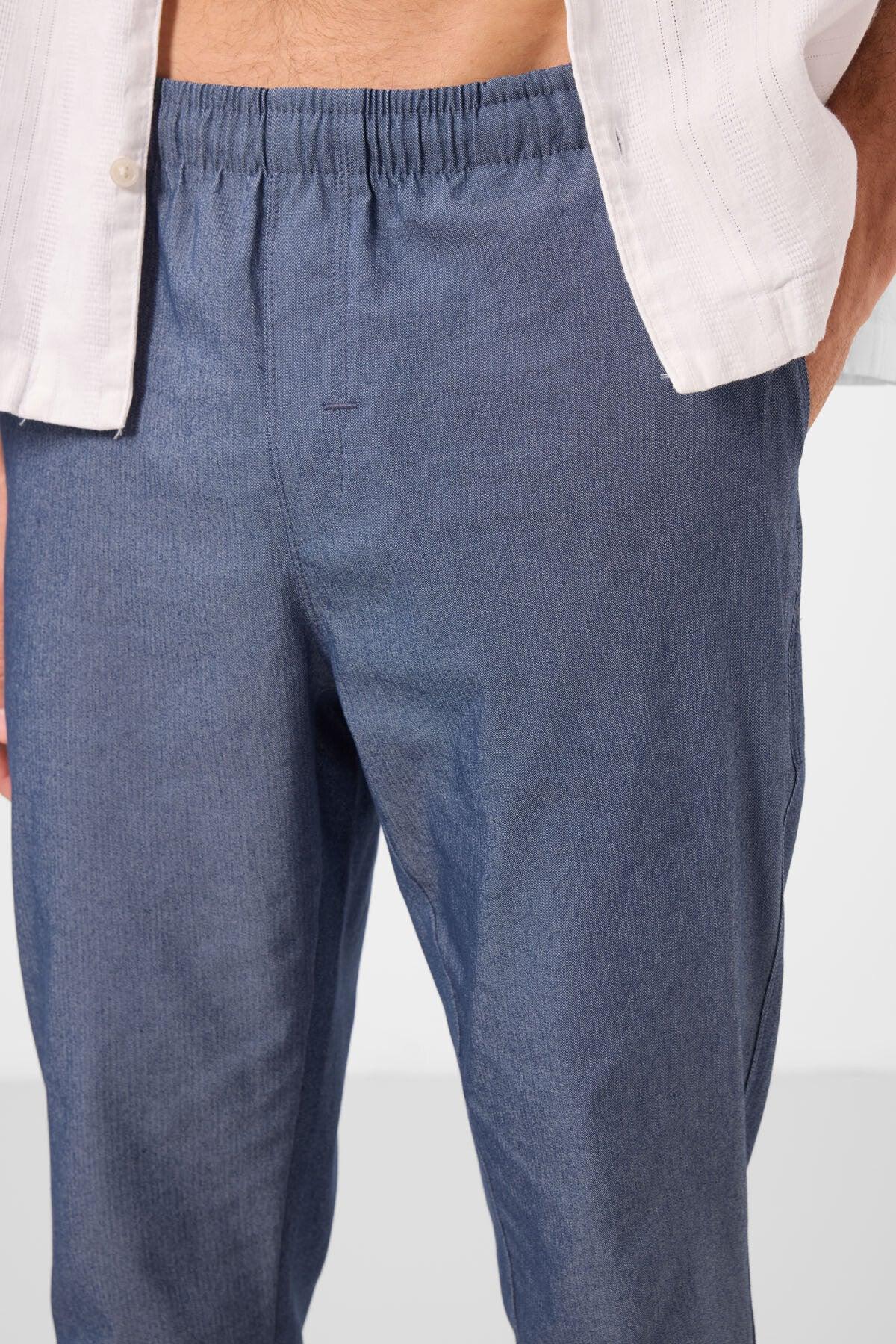 pantalon chino homme léger extensible coupe standard- 82178 - Justyol