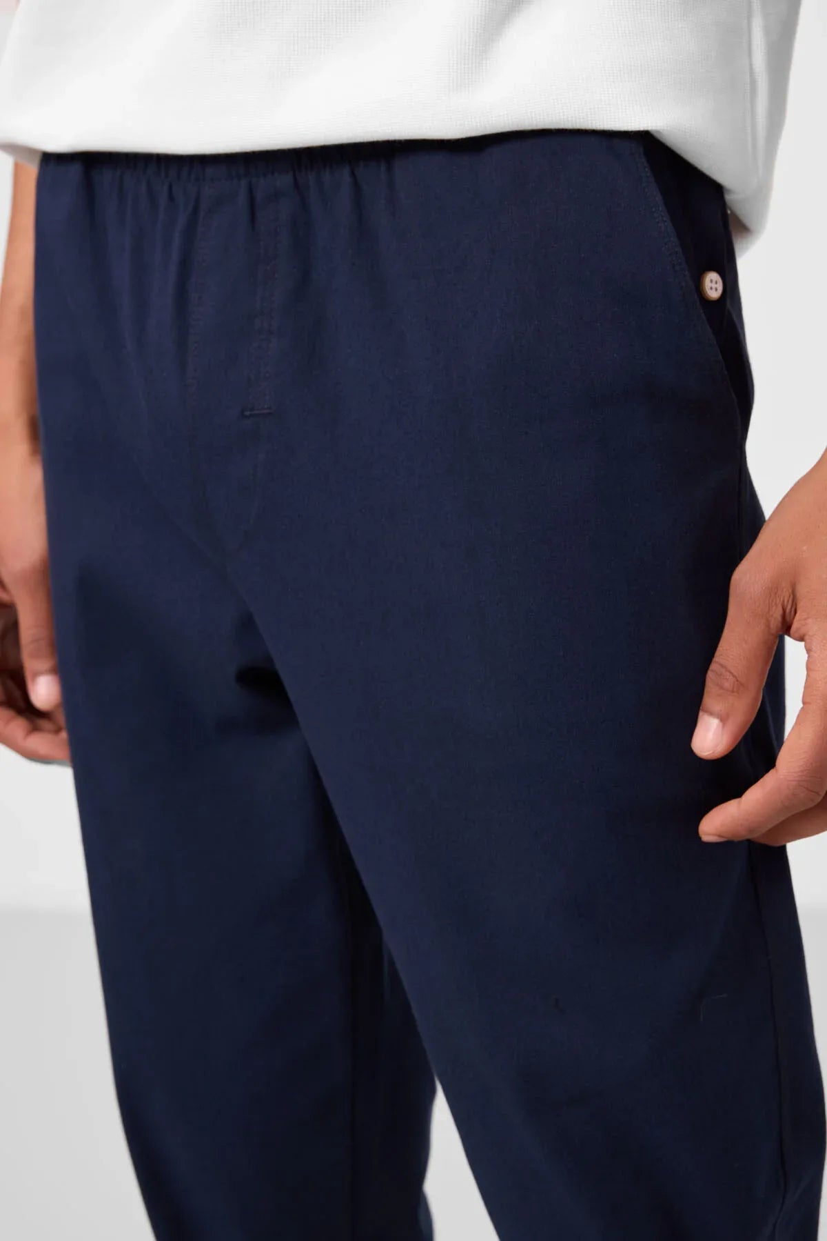 pantalon chino homme léger extensible coupe standard- 82178 - Justyol