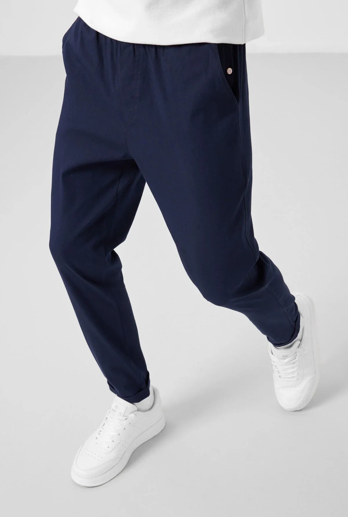 pantalon chino homme léger extensible coupe standard- 82178 - Justyol