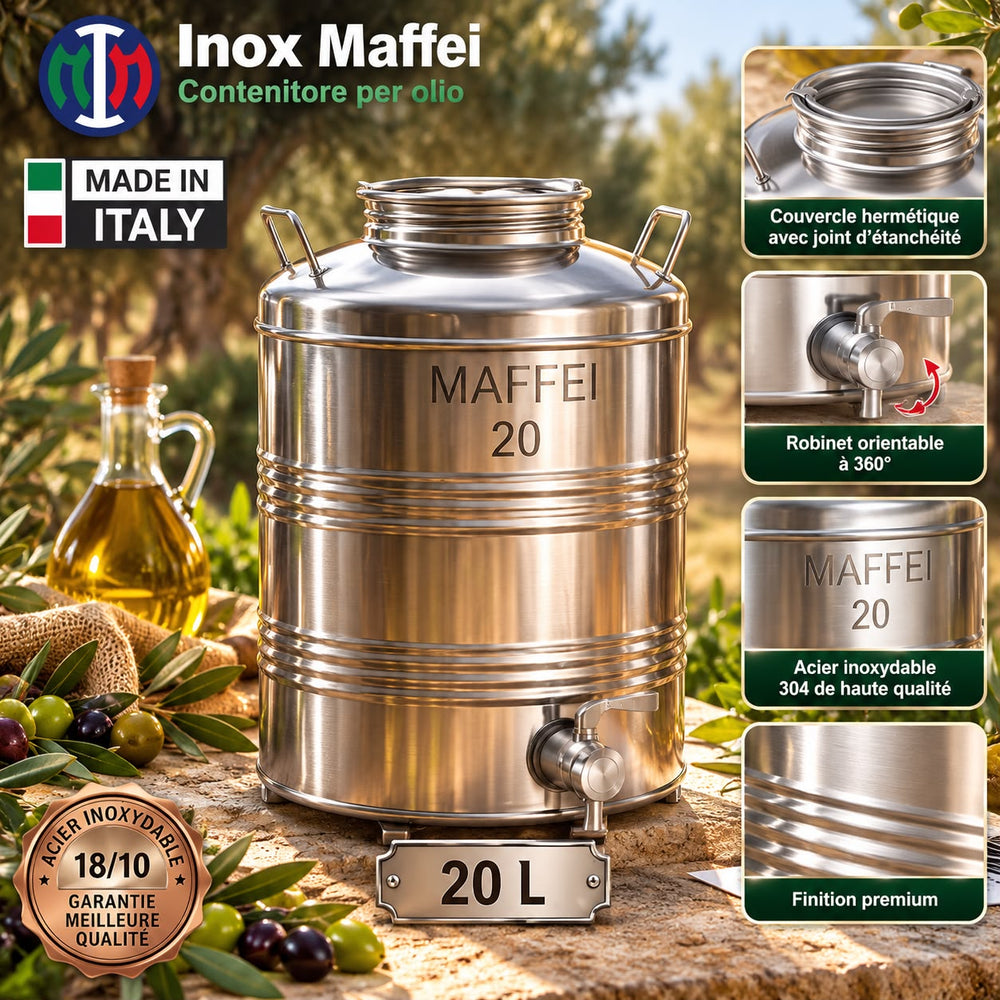CITERNE A HUILE ITALY 20L