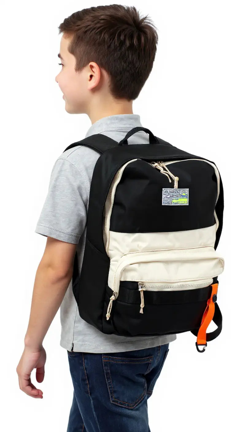 Sac scolaire multifonction – Couleurs douces & design épuré !