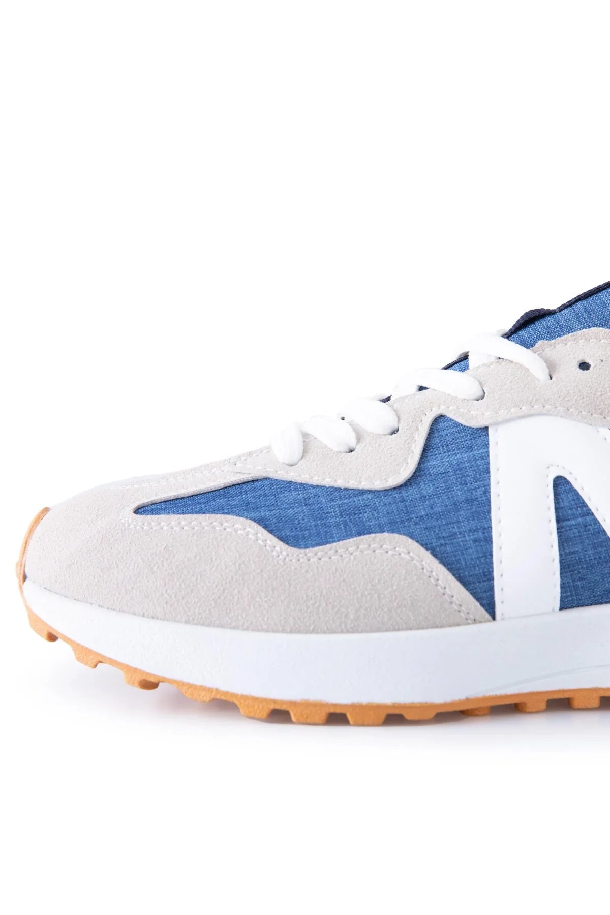 Baskets sport homme à lacets avec détail talon liège -89095 - Justyol