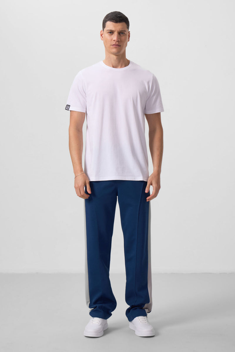 T-shirt homme basic à manches courtes – coupe standard et col rond - 87911