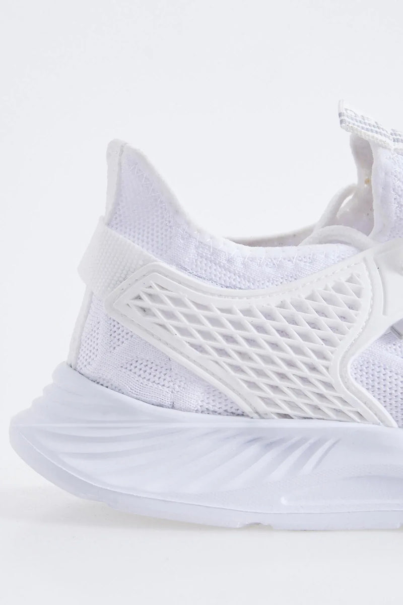 Baskets Sportives à Lacets pour Homme - Semelle Épaisse, Détails Textuels
