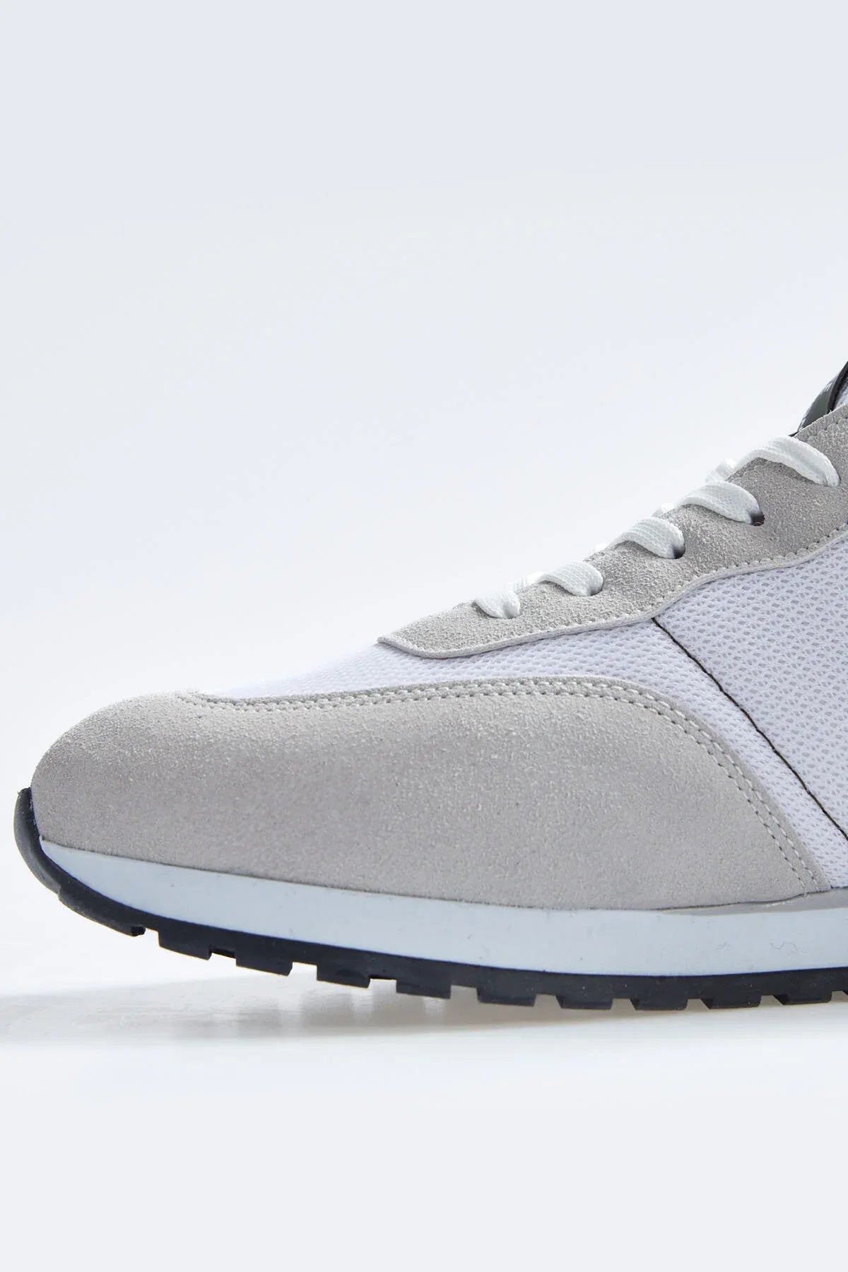 Baskets sport homme en suédine avec détails filet - 89116 - Justyol