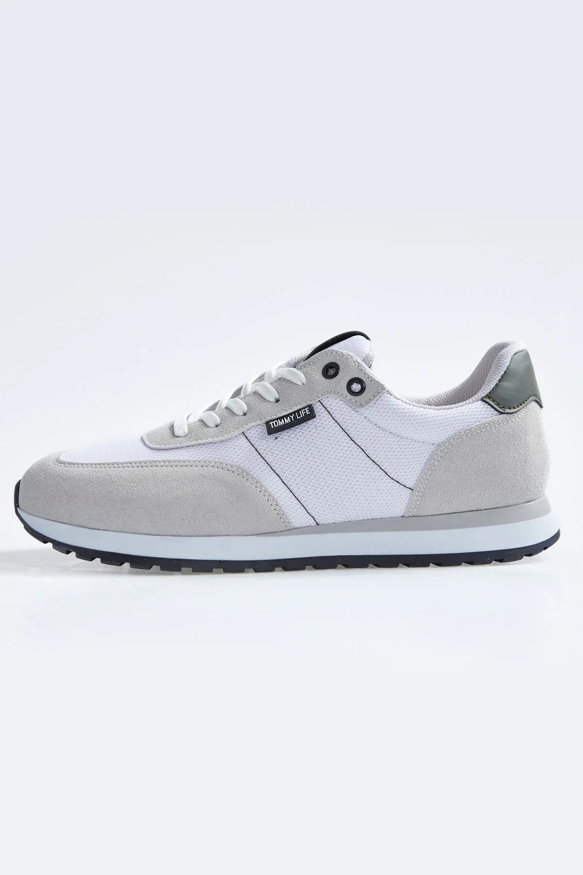 Baskets sport homme en suédine avec détails filet - 89116 - Justyol