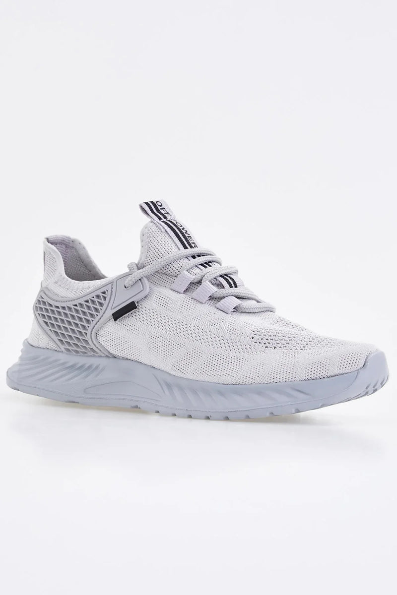 Baskets Sportives à Lacets pour Homme - Semelle Épaisse, Détails Textuels