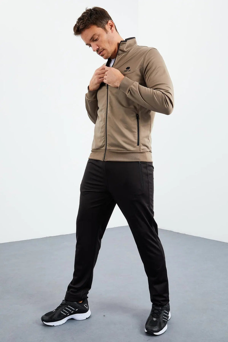 Ensemble de Survêtement Homme Col Montant Zippé – Coupe Standard - 85162