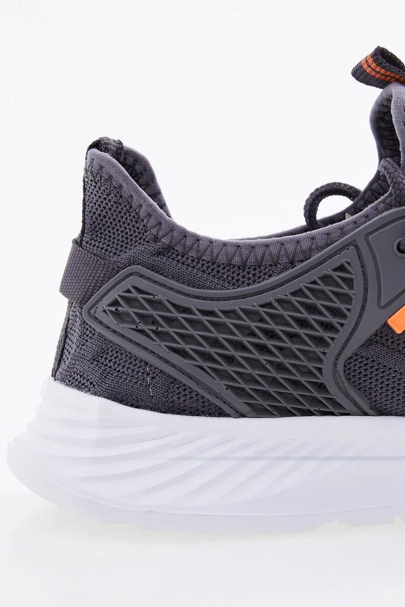 Baskets Sportives à Lacets pour Homme - Semelle Épaisse, Détails Textuels