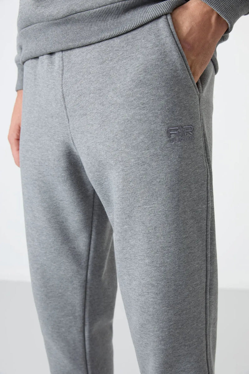 Ensemble de survêtement pour homme à col rond, coupe décontractée et matière douce - 85190