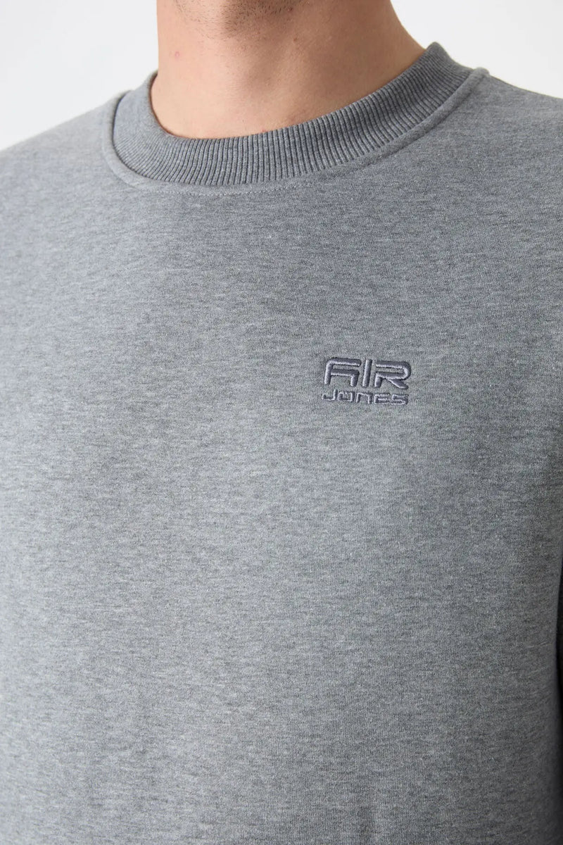Ensemble de survêtement pour homme à col rond, coupe décontractée et matière douce - 85190
