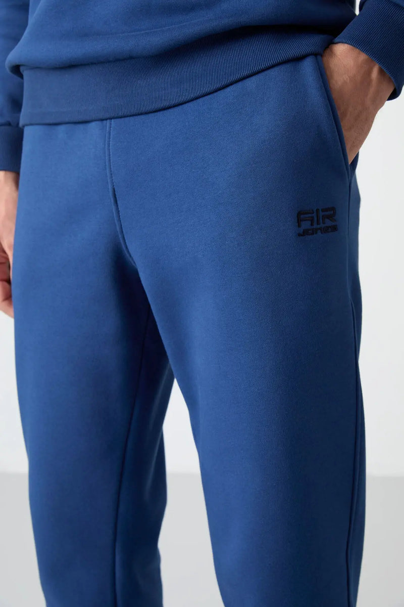 Ensemble de survêtement pour homme à col rond, coupe décontractée et matière douce - 85190