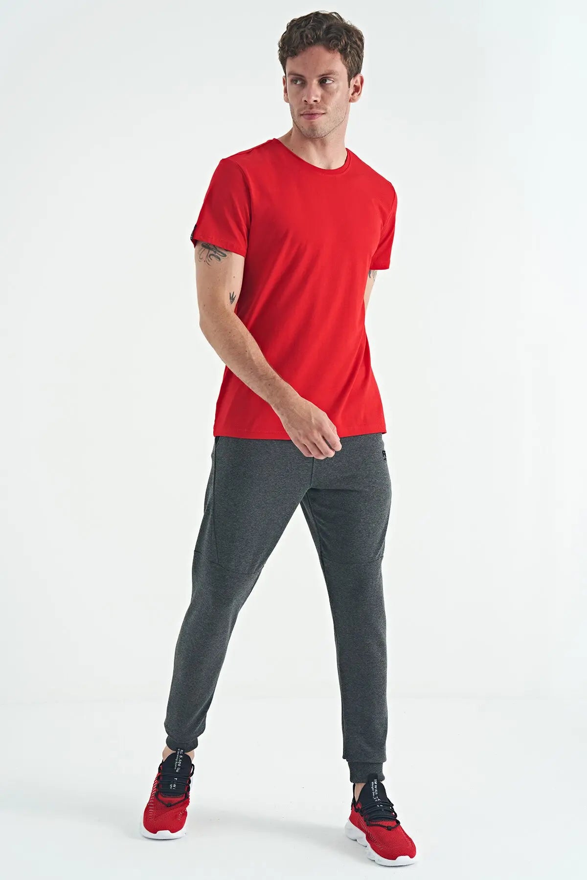 calvinbasic erkek t-shirt - 88245 - Justyol