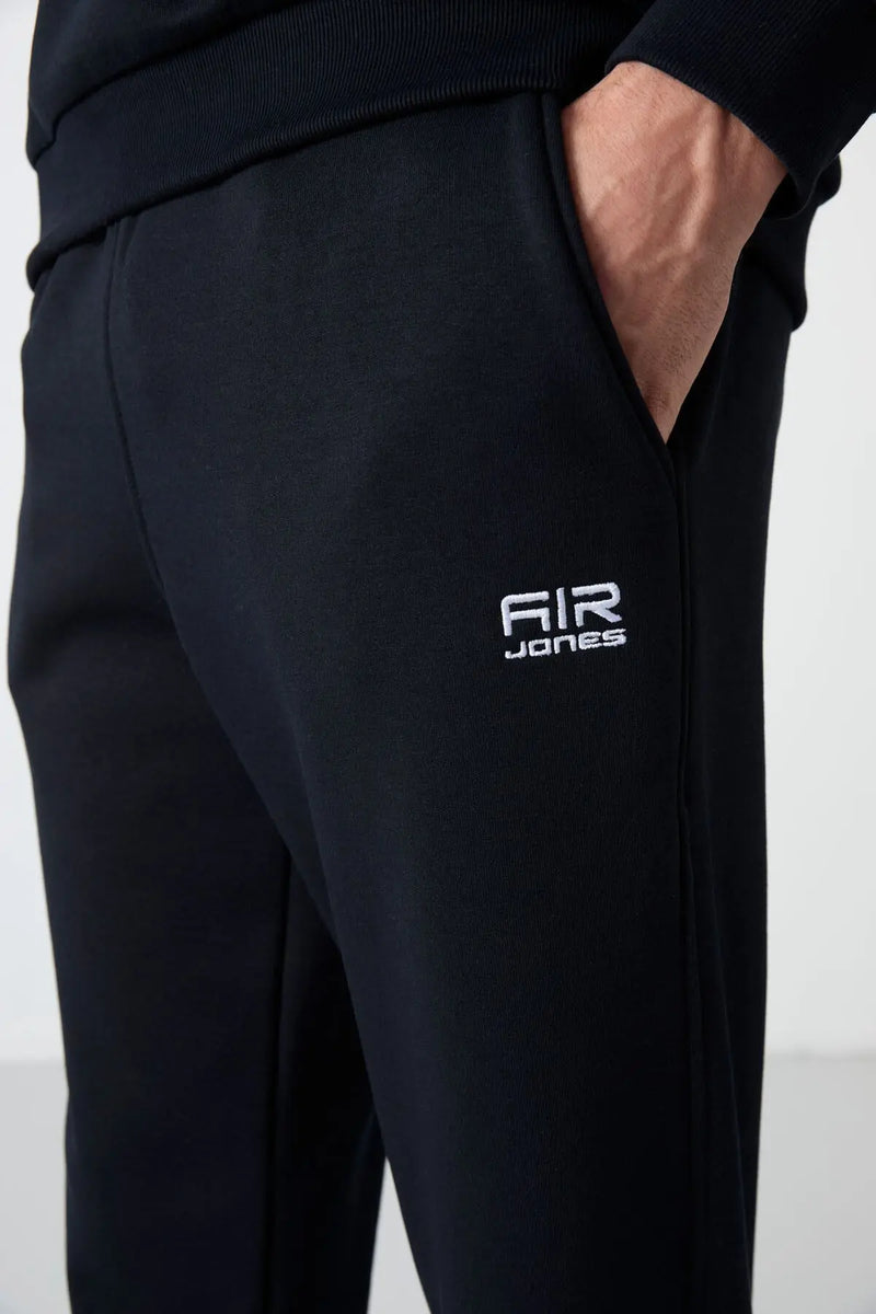 Ensemble de survêtement pour homme à col rond, coupe décontractée et matière douce - 85190