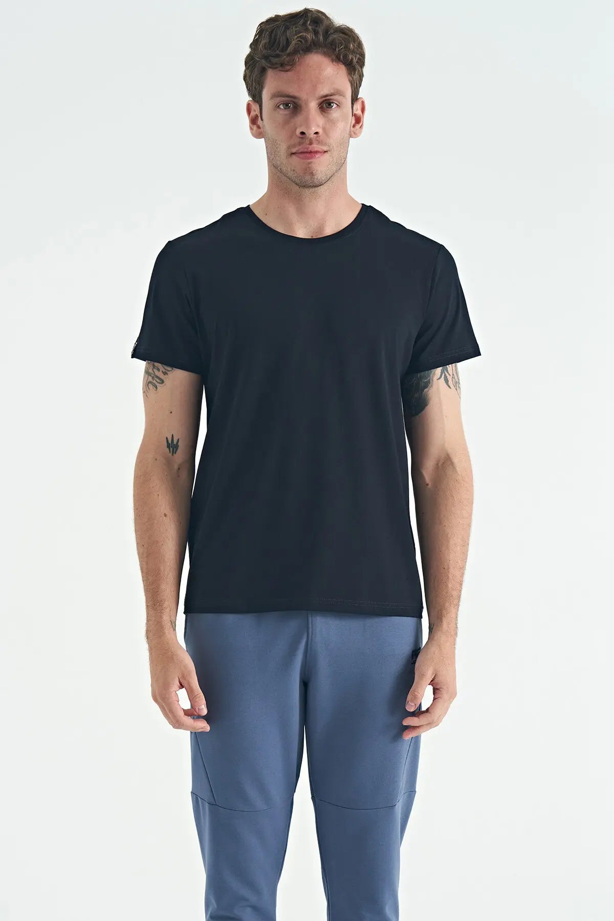 calvinbasic erkek t-shirt - 88245 - Justyol