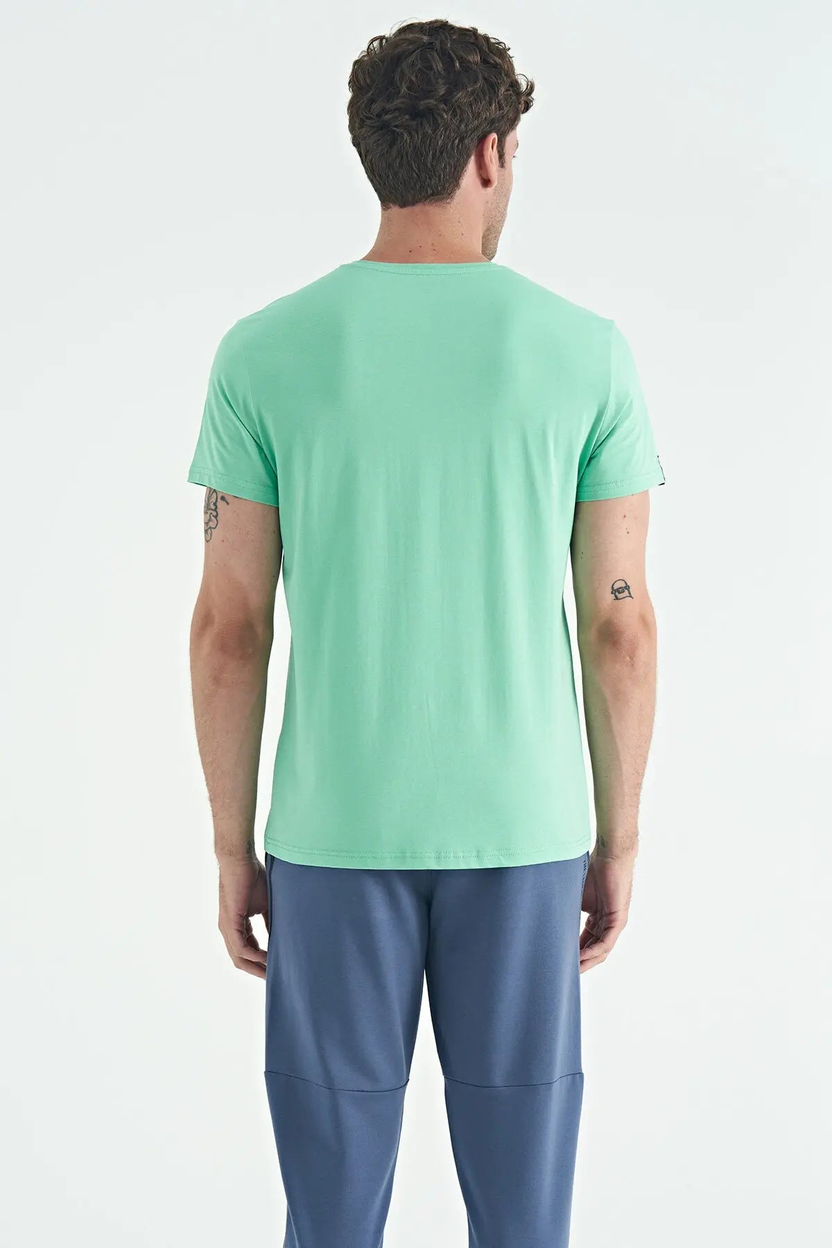 calvinbasic erkek t-shirt - 88245 - Justyol