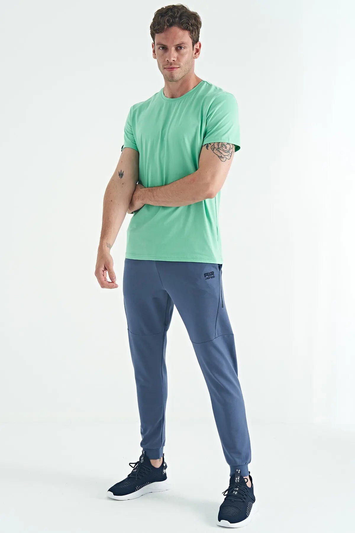 calvinbasic erkek t-shirt - 88245 - Justyol