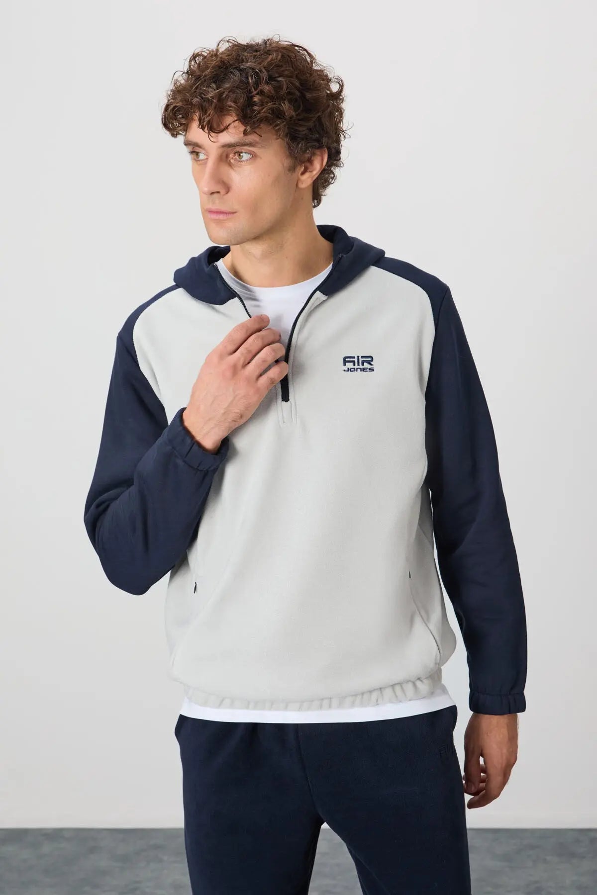rubystandart kalip polar erkek sweatshirt - 88300 - Justyol