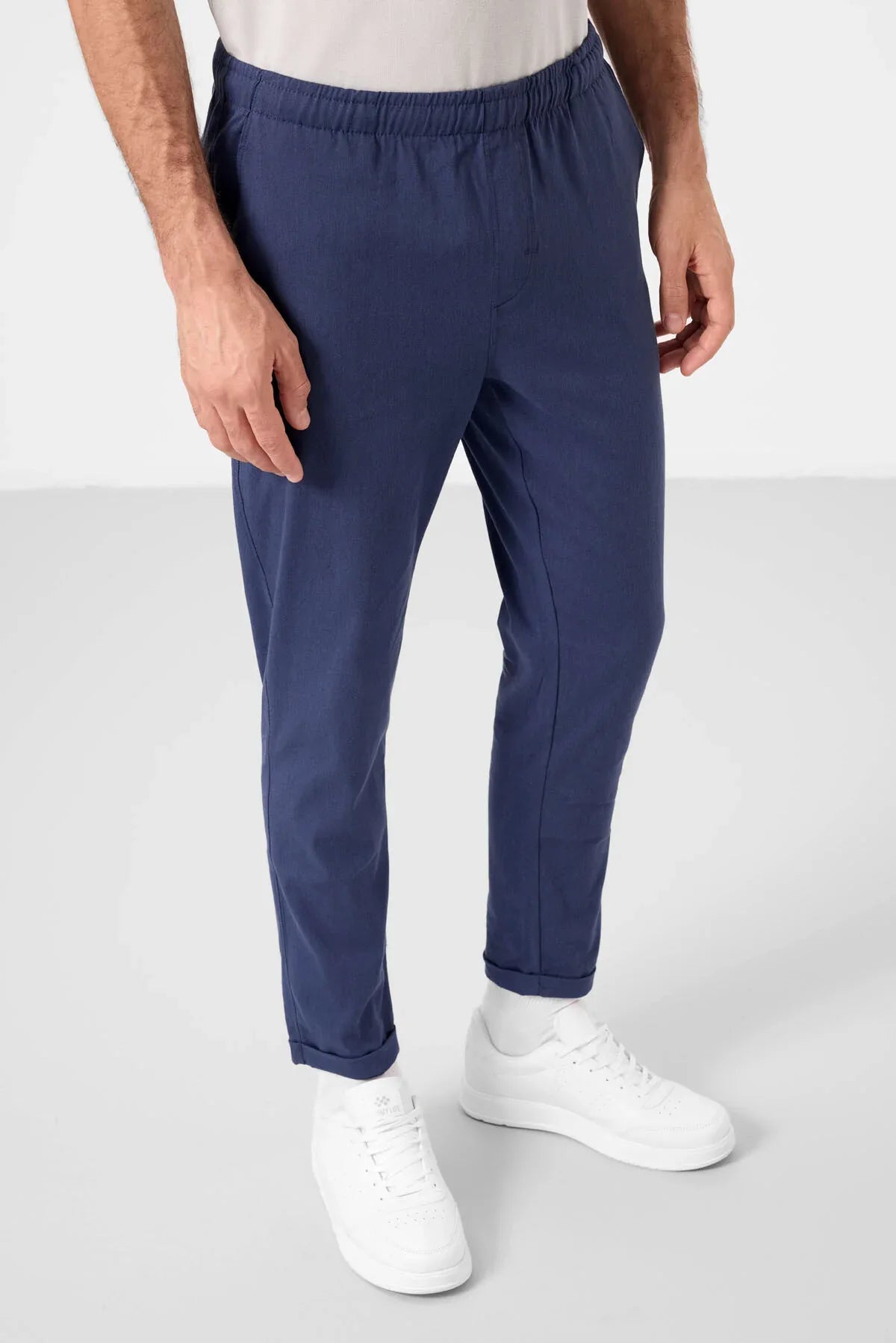 pantalon chino homme léger extensible coupe standard- 82178 - Justyol