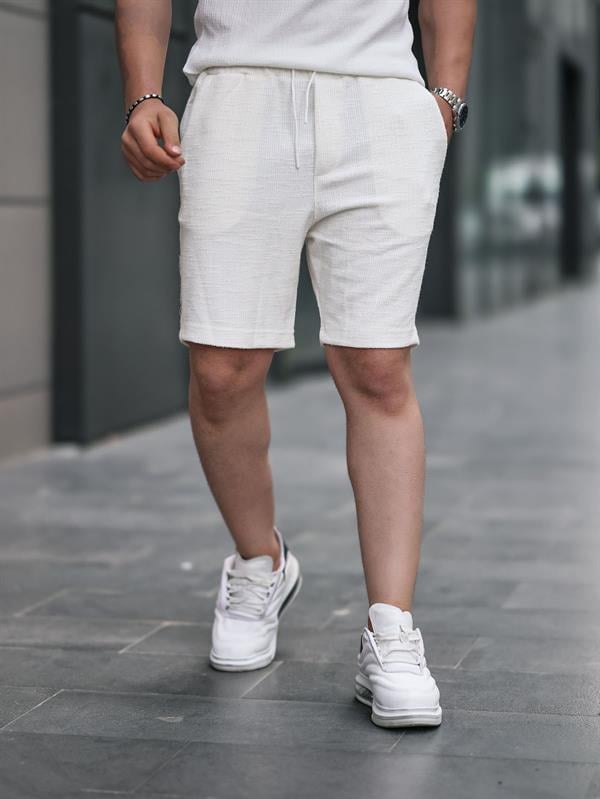 Short Homme Premium Texturé en Maille