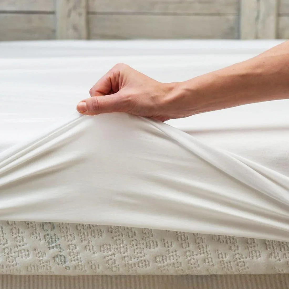 Protége Matelas Imperméable Respirant 100% coton - Justyol
